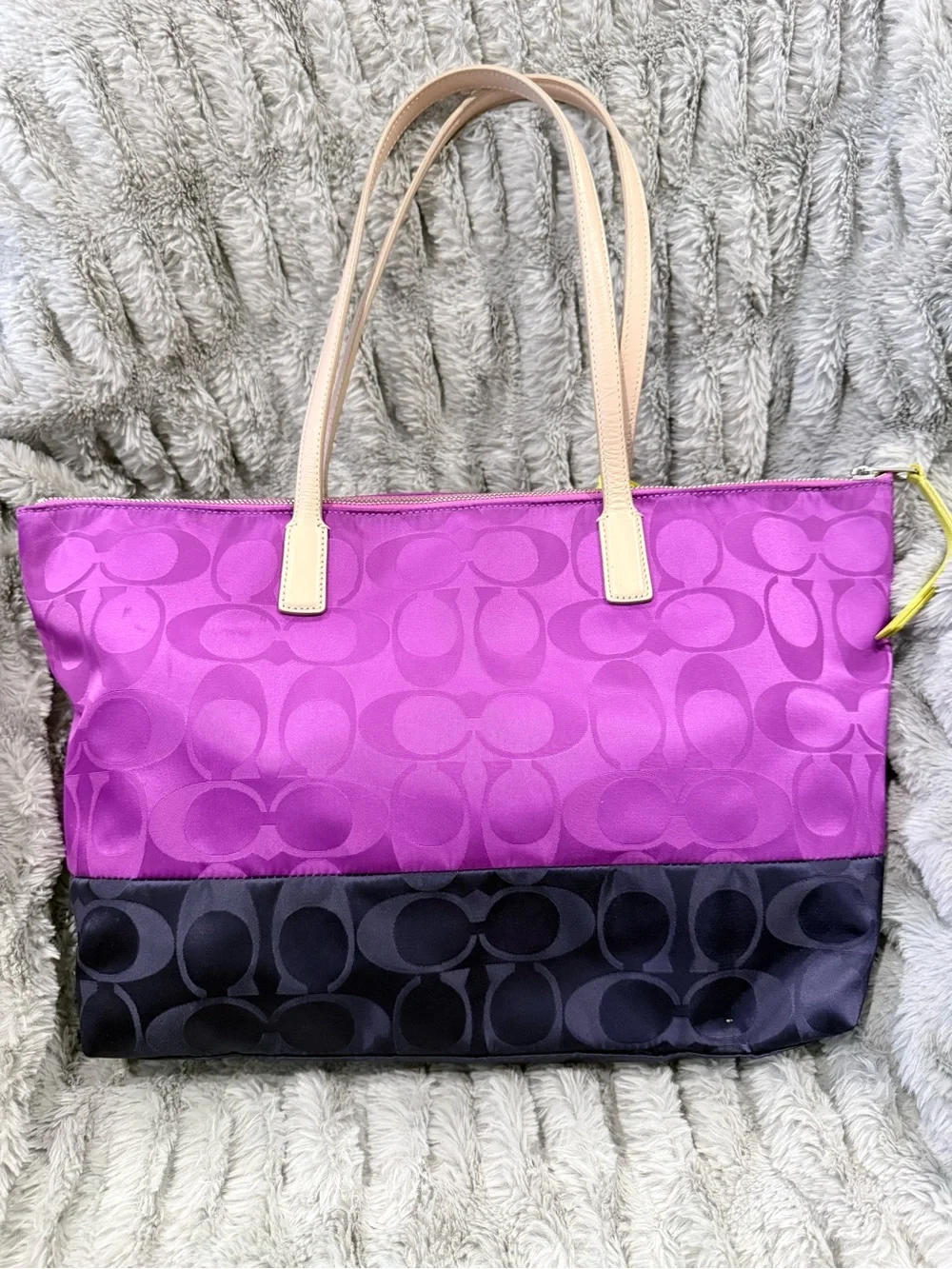 Coach WEEKEND SIGNATURE COLORBLOCK F24865